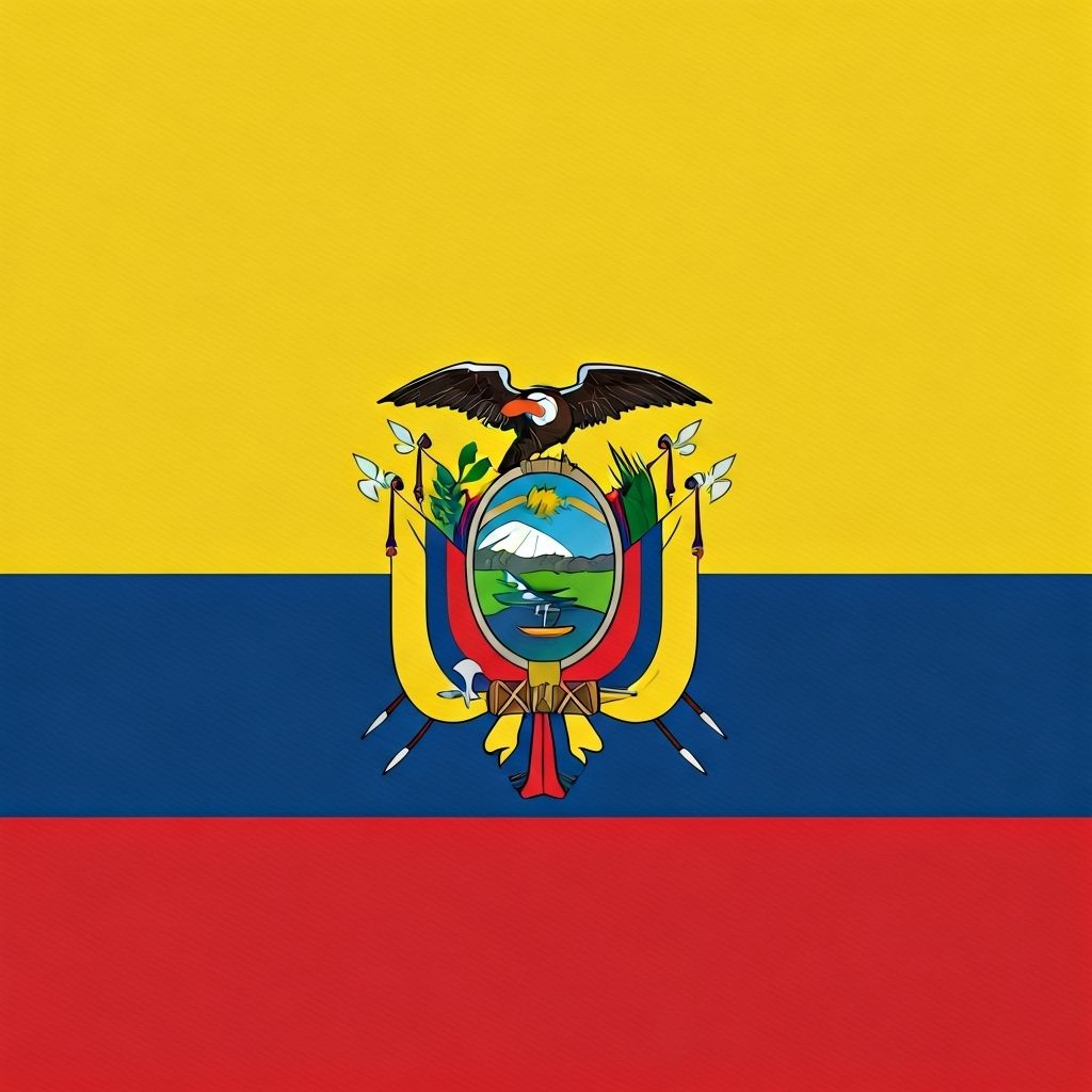 Bandera de Ecuador